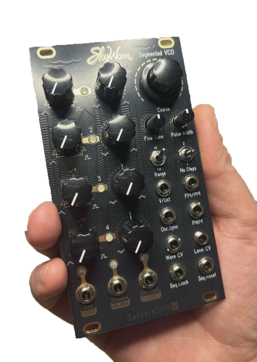 SetonixSynth SkyWave セグメント VCO モジュール SetonixSynth SkyWave セグメント VCO モジュール